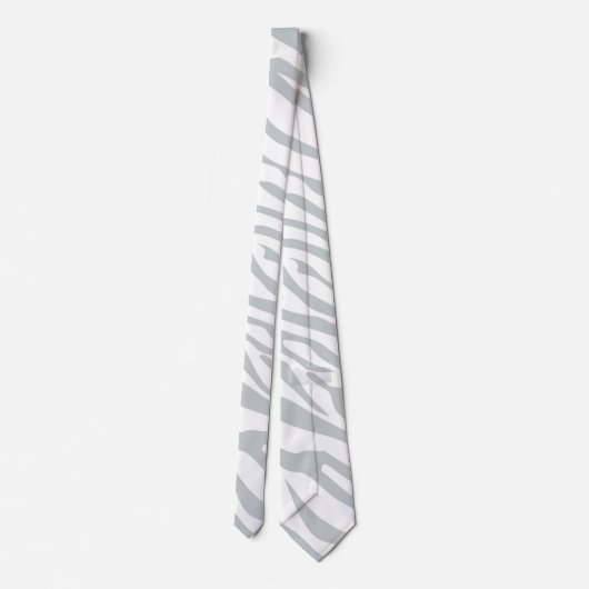 Magisches Zebra-Streifen-Klicken, zum der grauen Krawatte (Rückseite)