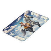 Magisches Zebro Einhorn Magnet (Linke Seite)