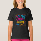 Magisches Zurück zur Schule - Fantasiedesign T-Shirt (Vorderseite)
