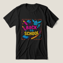 Magisches Zurück zur Schule - Fantasiedesign Tri-Blend Shirt