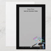 Magisches Zylinder-Briefpapier Briefpapier (Vorne/Hinten)