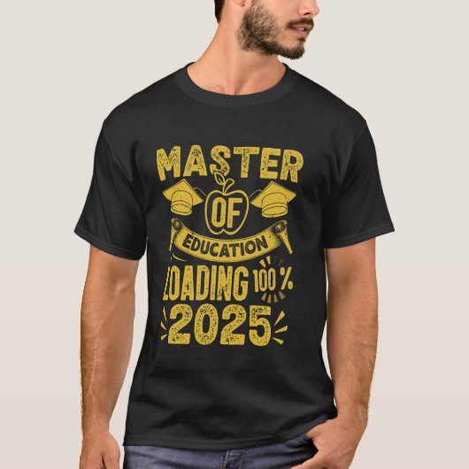 MAGISTER DER BILDUNG LOADING 100 2025 Master-Absc T-Shirt (Vorderseite)