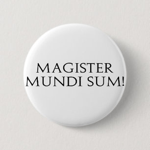 Magister Mundi Summe! Knopf Button