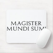 Magister Mundi Summe! Mousepad (Mit Mouse)