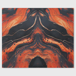 Magma Bloom Geschenkpapier