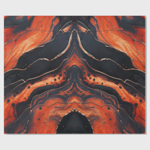 Magma Bloom Geschenkpapier