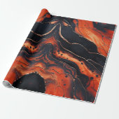 Magma Bloom Geschenkpapier (Ungerollt)