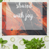 Magma Bloom Kitchen Handtücher (Gefaltet)