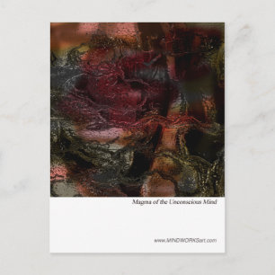 Magma des Unbewussten Postkarte