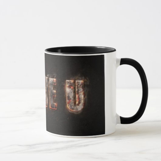 Magma-Effekt Tasse (Rechts)