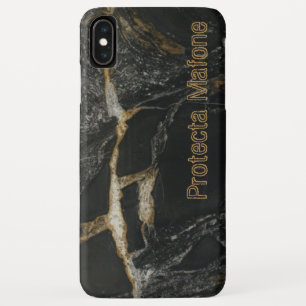 Magma-Gold - "Granitblick" Telefon-Kasten Case-Mate iPhone Hülle