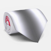 Magma-Krawatte - Rot Krawatte (Gerollt)