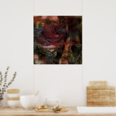 Magma meines bewusstlosen Geistes Poster (Küche)