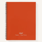 Magma Notizblock (Vorderseite)