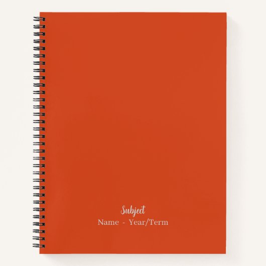 Magma Notizblock (Vorderseite)