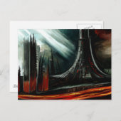 Magma Postkarte (Vorne/Hinten)