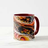 Magmazellen Tasse (VorderseiteRechts)