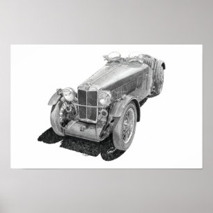 Magna 1933 MGs L2 Poster