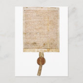 Magna Carta 1297 Version Postkarte (Vorderseite)