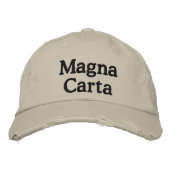 Magna Carta Bestickte Baseballkappe (Vorderseite)