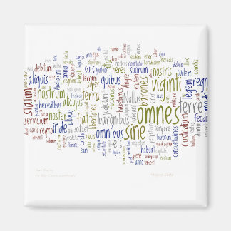 Magna Carta (Lateinisch) Magnet