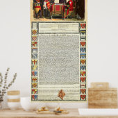 MAGNA CARTA Libertatum Poster (Küche)