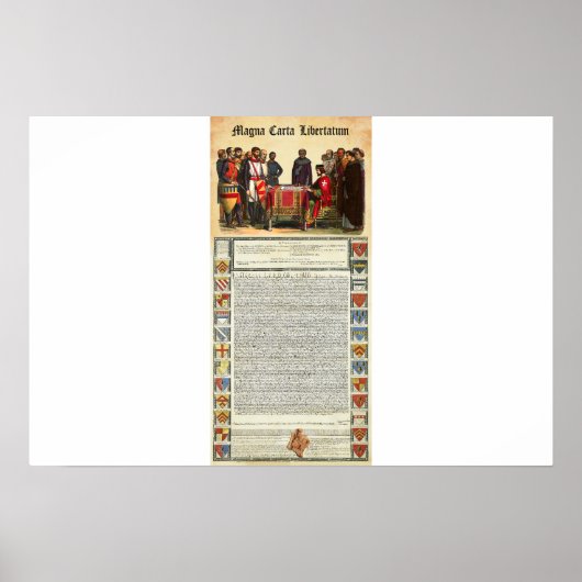 MAGNA CARTA Libertatum Poster (Vorne)