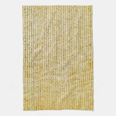 Magna Cartatext Geschirrtuch (Vertikal)