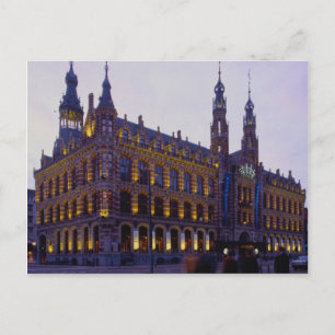 Magna Plaza, beherbergt im ehemaligen Postamt-Gebä Postkarte