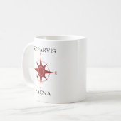 Magna-Tasse Sic Parvis Kaffeetasse (Vorderseite Links)