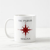 Magna-Tasse Sic Parvis Kaffeetasse (Links)