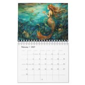 Magnadenkalender, 2025 Kalender, Meerjungfrau Kalender (Feb 2027)