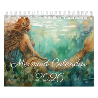 Magnadenkalender, 2025 Kalender, Meerjungfrau Kalender