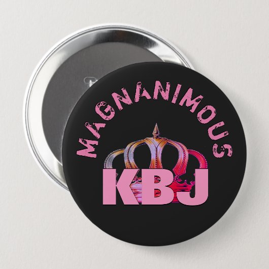 Magnanimous KBJ Keepake Jumbo Button (Vorne & Hinten)