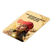 magneet met inspirerende tekst magnet (Linke Seite)