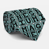 Magnesium, chemisches Element Krawatte (Gerollt)