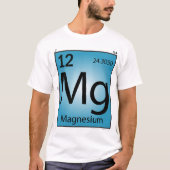 Magnesium- (Mg)Element-T - Shirt - nur Front (Vorderseite)