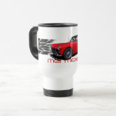 Magnesium-Tasse Reisebecher (Vorderseite Links)