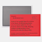 Magnet (Vorderseite/Rückseite)