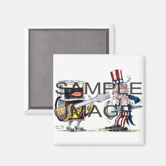 Magnet (Vorderseite/Rückseite)