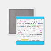 Magnet (Vorderseite/Rückseite)