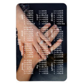 Magnet 2017 Magnetkalender Foto 4x6 (Vertikal)