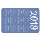 Magnet 2019 - Blau Grau (Horizontal)