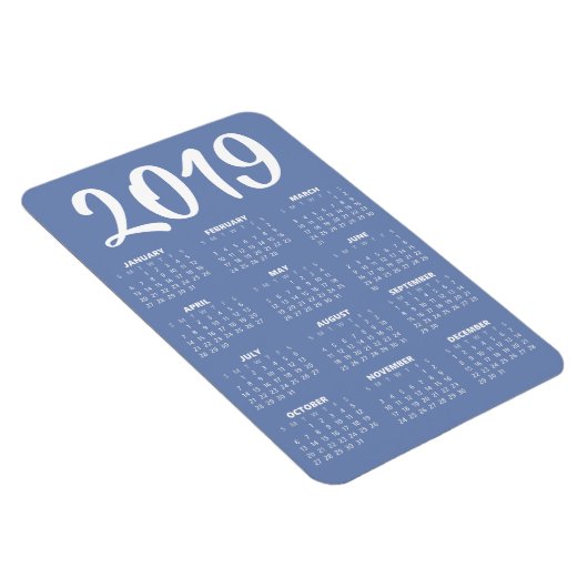 Magnet 2019 - Blau Grau (Rechte Seite)