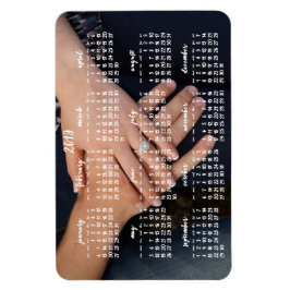 Magnet 2019 Magnetkalender Foto 4x6