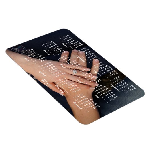 Magnet 2024 Magnetkalender Foto 4x6 (Rechte Seite)