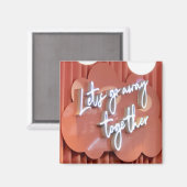 Magnet 2025: El & N - zusammen weggehen (Vorderseite/Rückseite)