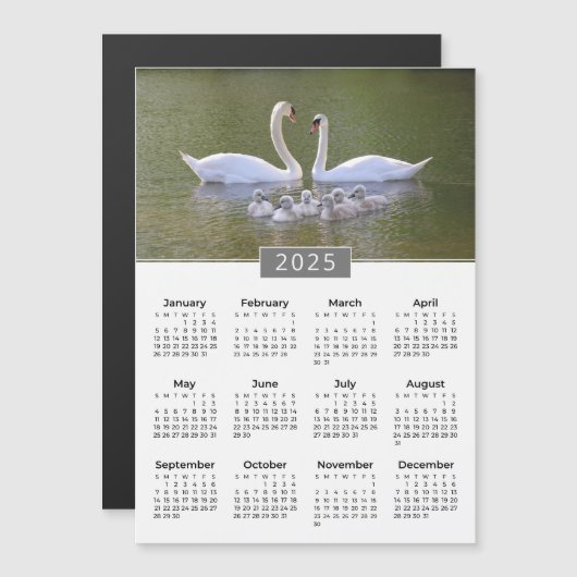 Magnet 2025 Kalender (Vorne/Hinten)