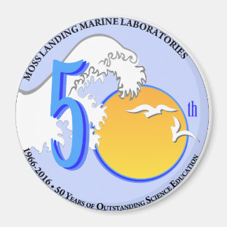 Magnet (3" rund): MLML 50. Welle/Sonne