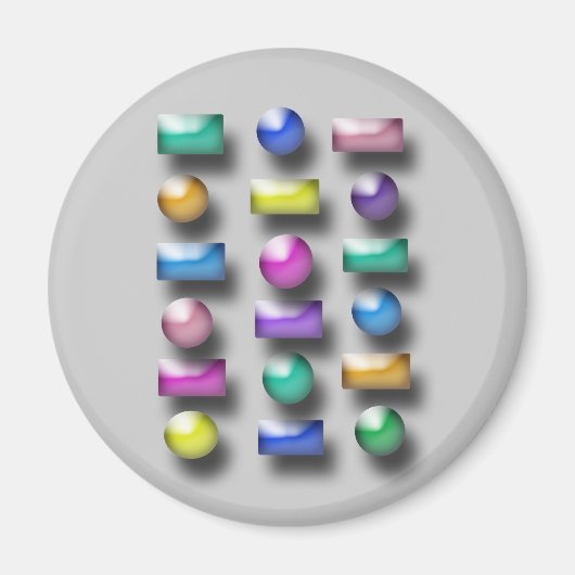 Magnet - 3D-Formen (Vorne)